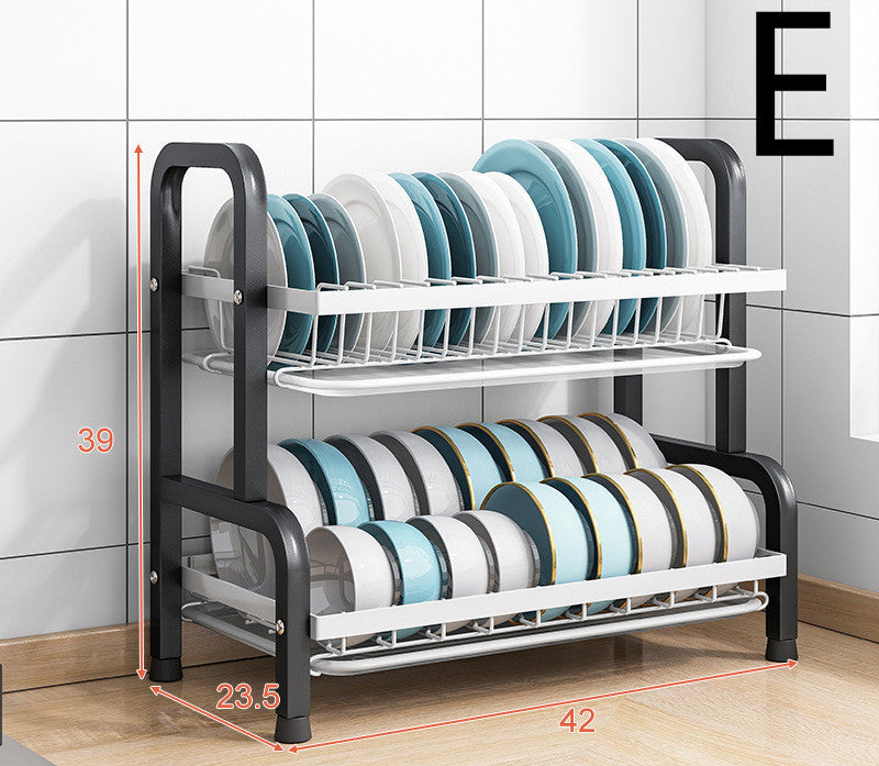 Small Household Dish Rack Cabinet Dish Storage Rack
