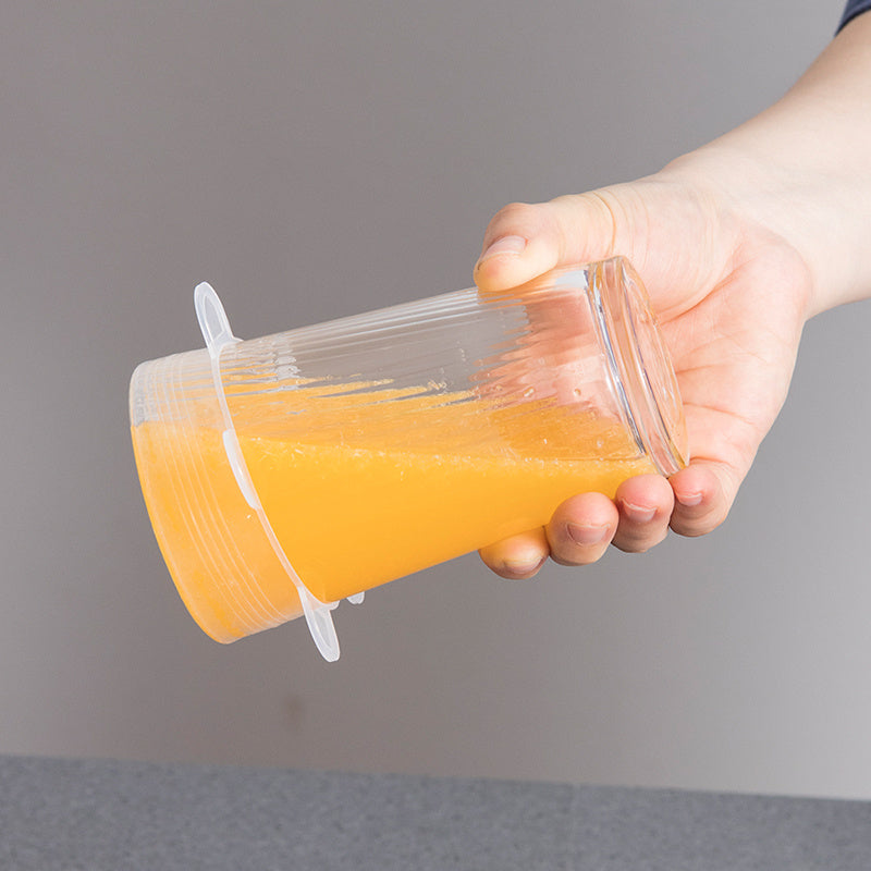 6Pcs Food Silicone Cover Fresh-keeping Storage