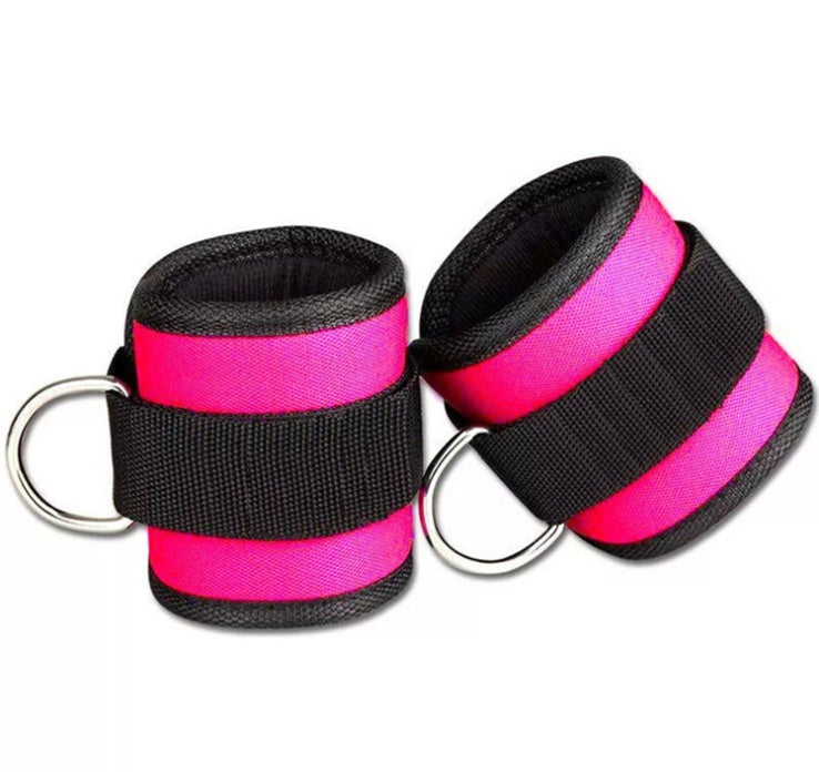 Gym Leg Ankle Cuffs Power Weight Lifting Fitness