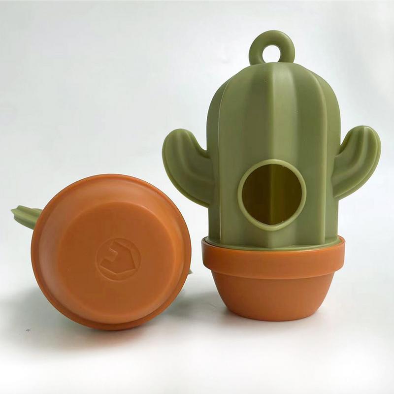 1Pcs Cactus Shaped Poop Bag Dispenser