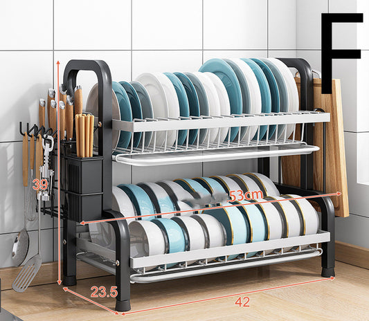 Small Household Dish Rack Cabinet Dish Storage Rack