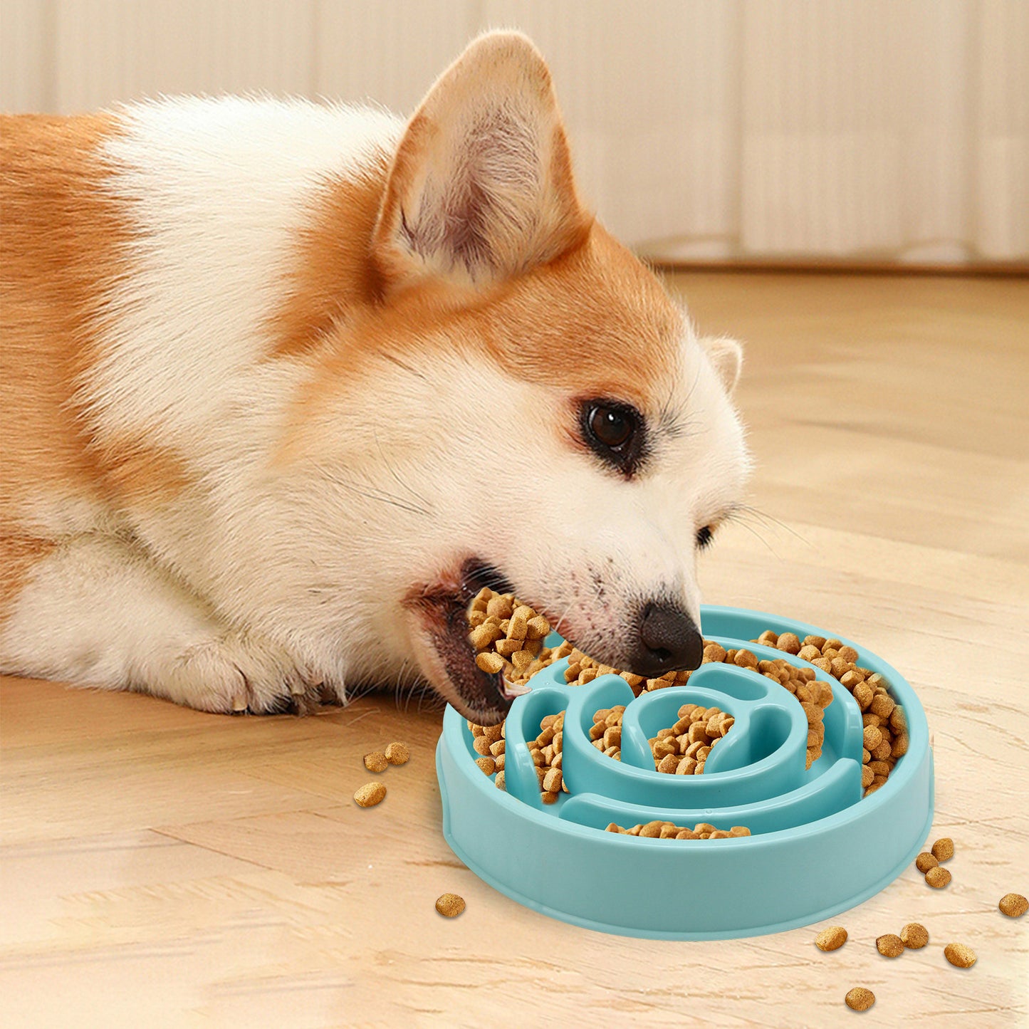 Slow Feeder Dog Bowls Silicone Dog Puzzle Feeder