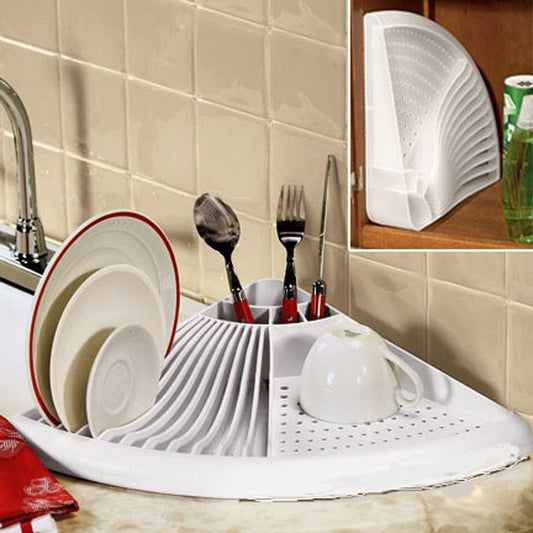 Kitchen Storage Organizer Dish Drainer