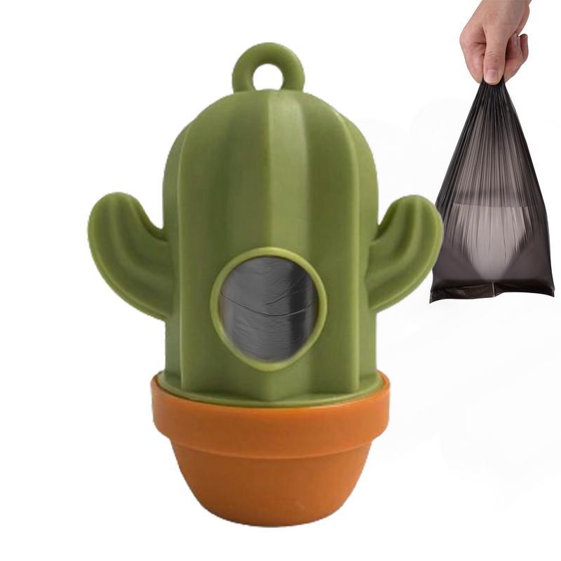 1Pcs Cactus Shaped Poop Bag Dispenser